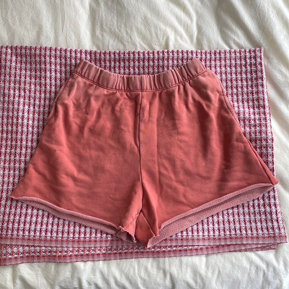 Aerie terra cotta lounge shorts, Size Small
